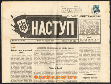 220768 - 1941 NOVINY / ukrajinský týdeník Nástup (vydávaný v Pr