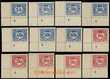 220910 - 1939 Sy.D1Xy-D11Xy DČ, I. vydání 5h - 20Ks bez průsvitky