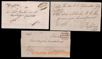 220965 - 1850-1872 SLOVAKIA / comp. of 3 folded cover Ex offo sent fr