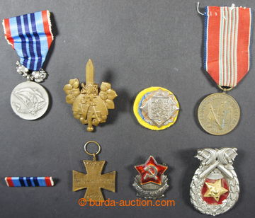 221044 -  comp. of 7 memorial medals and badges, i.a. Czechosl. dobro