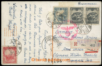 221223 - 1940 R-pohlednice se známkami 5F (2x), 6(F), 10(F), DR HARB