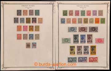 221257 - 1892-1940 [COLLECTIONS] nice collection on old sheets from A