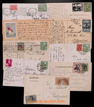 221419 - 1907-1916 AUSTRIA - HUNGARY / PROMOTIONAL LABELS  comp. 8 pc