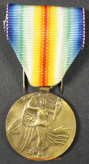 221437 - 1928 Victory Medal, c.v.. Novotný 7a, signature medailéra,