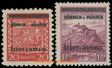 221500 - 1939 Pof.3 production flaw, Coat of arms 20h red with produc