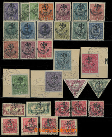 221556 -  Pof.RV85-115, Budějovice issue (Horner's overprint), selec