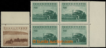 221581 - 1953 Pof.730-731 production flaw, Agriculture, value 1,50Kč