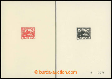 221697 - 1968 PT5A + PT5B, Hradčany 10h, numbered; superb