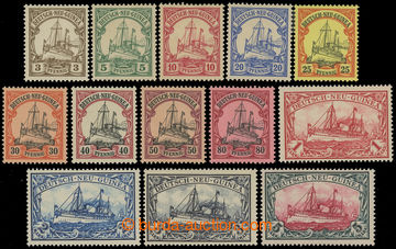 221782 - 1900 Mi.7-19, Emperor´s Yacht 3Pfg-5RM; very fine and compl