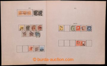 222144 - 1850-1938 [COLLECTIONS]  old collection on free pages, from 