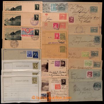 222554 - 1918-1945 [COLLECTIONS]  selection of various Us p.stat Czec