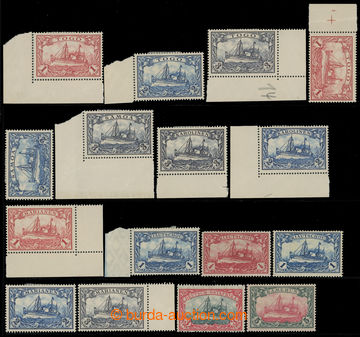 222643 - 1901-1918 TOGO, SAMOA, MARIANEN / 14 stamps, from that 5 cor