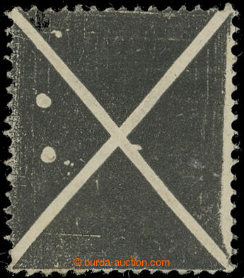 222669 - 1858 ANK.11 AK / St. Andrew's cross large black from sheet s