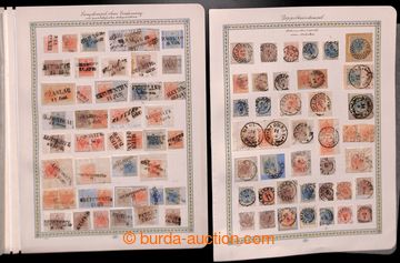 222691 - 1850 [COLLECTIONS]  250 stamps of the first issue with postm