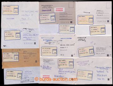 222836 - 1994 comp. 15 pcs of Reg mailings with labels APOST, type I 