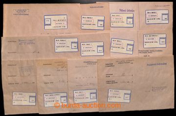 222838 - 1994 [COLLECTIONS]  selection of 20 pcs of money letters sen