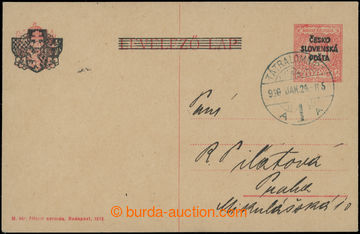 222894 - 1919 CRV8, Žilinské vydání (Šrobárův přetisk), uhers