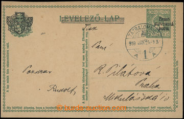 222897 - 1919 CRV6, Žilina issue (Šrobár's overprint), Hungarian P