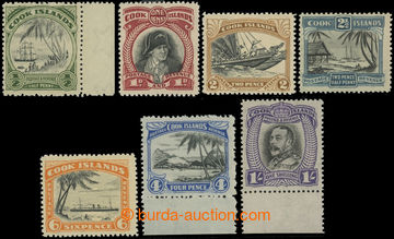 222908 - 1962 SG.99-105, George V. and Motives ½P - 1Sh with perf 14