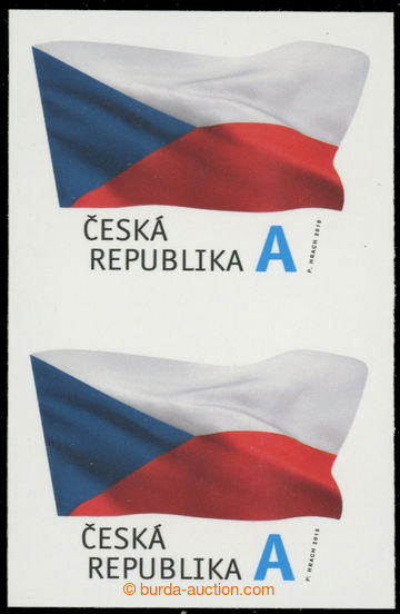 223004 - 2015 Pof.867 VV, Vlajka České republiky hodnota A, samolep