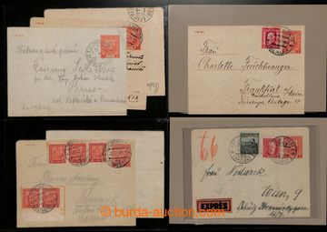 223058 - 1927-39 [COLLECTIONS]  POSTAL STATIONERY /  collection 21 pc