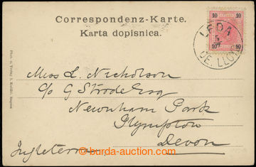 223273 - 1904 LLOYD /  postcard (Dubrovnik - Ragusa) franked with 10h