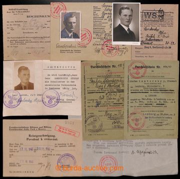 223642 - 1940-1945 [COLLECTIONS] BOHEMIA-MORAVIA / selection of 18 do
