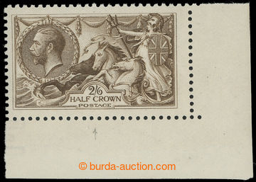 223702 - 1918-1919 SG.414, Seahorses 2Sh6P, tisk Bradbury Wilkinson; 