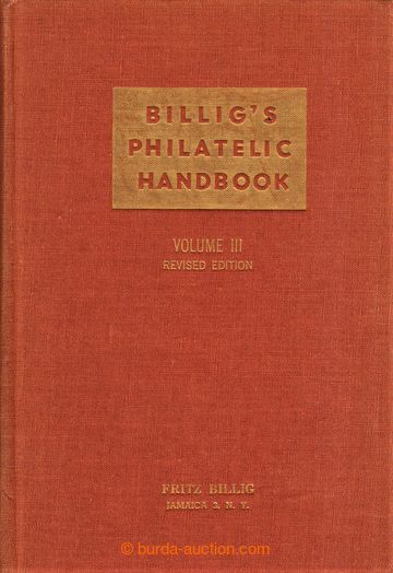 223970 - 1945-1960 BILLIG'S PHILATELIC HANDBOOK - legendární Billig