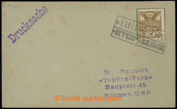 224177 - 1920 poštovna ERGEŠ (SEVLJUŠ), dnešní Olešnik, (Geb. 2