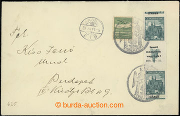 224712 - 1938 letter addressed to from occupied Košice to Budapest, 
