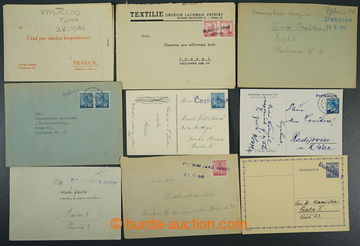 224753 - 1945 [COLLECTIONS]  selection of 21 pcs of entires with vari