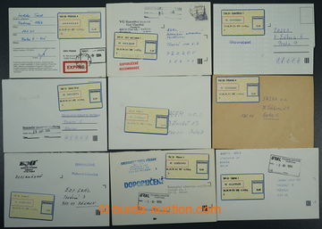 224957 - 1994 [SBÍRKY]  sestava 10ks dopisů z různých pošt s ná