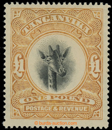 225072 - 1923 SG.88a, Žirafa £1; velmi oblíbená a krásná známk