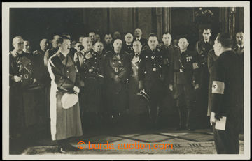 225254 - 1939 Hitler Adolf - welcome on/for Brno town hall starostou 