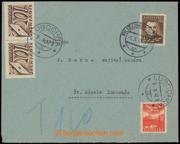 225353 - 1942 insufficiently franked letter stamp. Tiso 70h, Sy.44, C