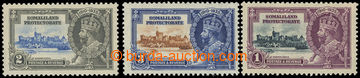225401 - 1935 SG.87k-8k, Jubilee George V. 2A **, 3A * and 1R * - all