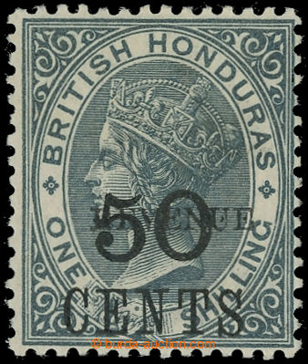 225435 - 1899 SG.69c, overprint Victoria 50C/1Sh, overprint REVENUE 1