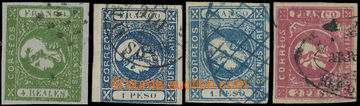 225668 - 1859 BUENOS AIRES - local issue Liberty Mi.9-11, complete se