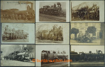 225741 - 1905-1921 [COLLECTIONS]  RAILWAYS / selection of 18 pcs of p