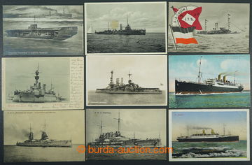 225746 - 1900-1940 [COLLECTIONS]  SHIPS, SUBMARINES /  selection of 1