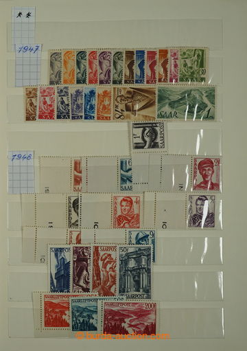 225760 - 1947-1959 [COLLECTIONS] incomplete collection of mint and us