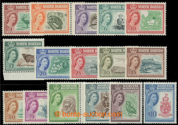 225910 - 1961 SG.391-406, Elizabeth II. - Motives 1C - £10; complete