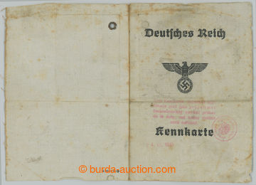 226007 - 1943 NĚMECKO / Kennkarte + Arbeitsbuch - protektorátní ob