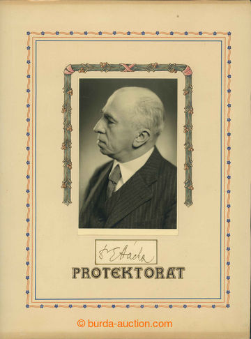 226075 -  HÁCHA Emil (1872–1945), president Czechoslovak republic 
