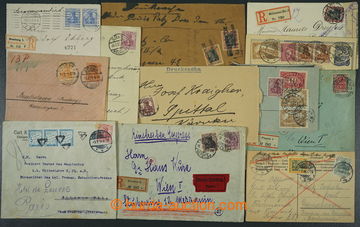 226085 - 1905-1922 [SBÍRKY]  sestava 16ks vybraných celistvostí vy