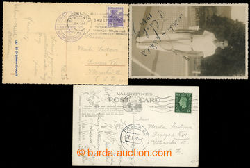 226160 - 1934-1938 STOLNÍ TENNIS / selection of two Ppc with signatu