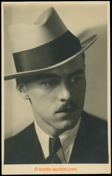226337 -  SUDEK Joseph (1896–1976),  B/W photo, portrait man; 15x11