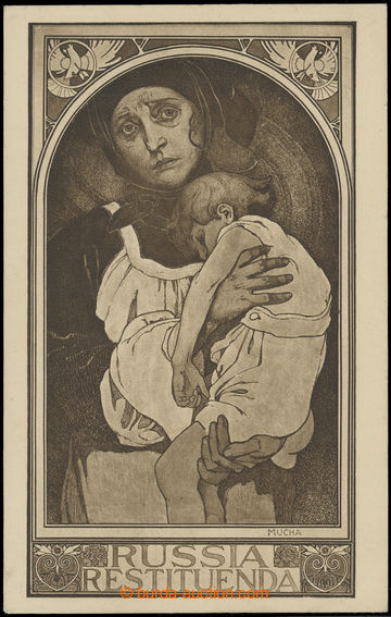 226352 - 1922 MUCHA Alfons, Russia Restituenda, monochrome; Us, super
