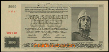 226433 - 1944 Ba.41, 5000K 1944, SPECIMEN horiz., set 13A